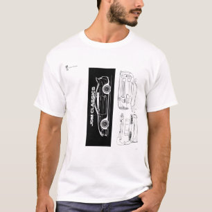 T-shirt Supra Tee noir et blanc Piston & Thread