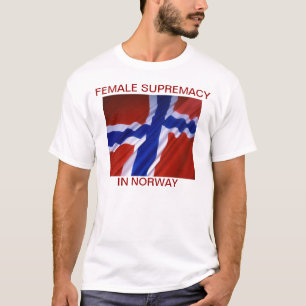 T-SHIRT SUPRÉMATIE FÉMININE EN NORVÈGE