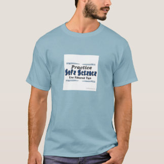 T-shirt sûr de la Science de pratique