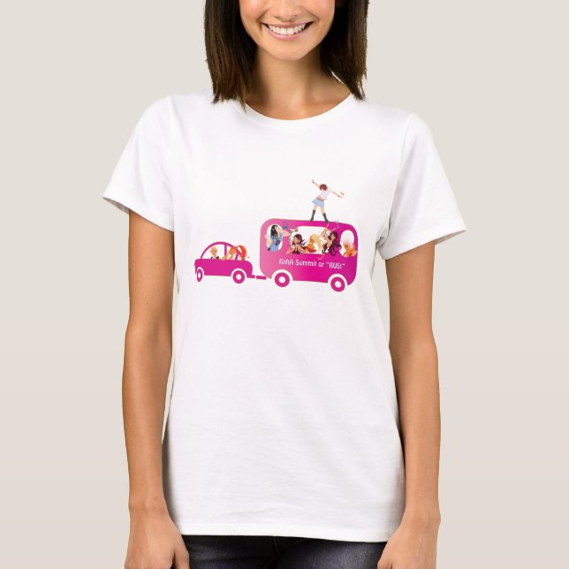 T-shirt Sur la camisole d'autobus (Devant)