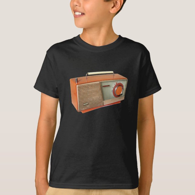 T-shirt Sur la chemise par radio (Devant)
