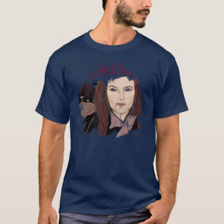T-shirt Sur l'âme d'une pièce en t de vampire