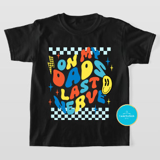T-shirt Sur le Dernier cadeau Nerve de mon père zPour les
