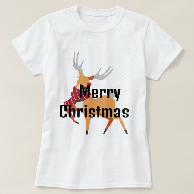 T-shirt sur le thème de Noël pour les filles : T-s (Design devant)