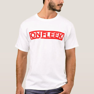 T-shirt Sur le timbre Fleek