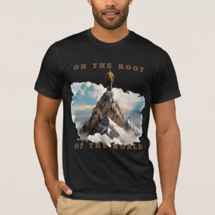 T-shirt Sur Le Toit Du Monde