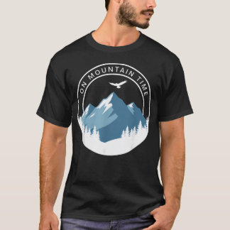 T-shirt Sur les sentiers de randonnée de Mountain Time Cam