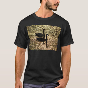 T-shirt Sur l'étang d'or