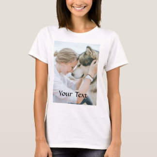 T-shirt Sur mesure - Ajouter une photo et un texte