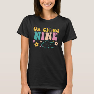 T-shirt Sur Nuage Neuf Ans Joyeux Anniversaire Pour Les En