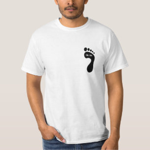T-shirt Sur-Sur l'empreinte de pas