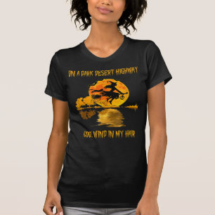 T-shirt Sur Un Cool De La Route Du Désert Sombre Vent Dan