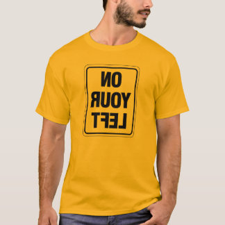 T-shirt Sur votre gauche