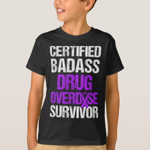 T-shirt Surdose de sensibilisation Guerrier Survivant 19