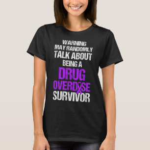 T-shirt Surdose de sensibilisation Guerrier Survivant 9