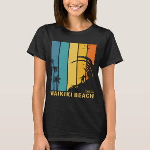 T-shirt Surf à Waikiki Beach Honolulu Hawaï