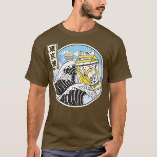 T-shirt Surf Banana Milk Carton Kanagawa Wave Japan Kaw