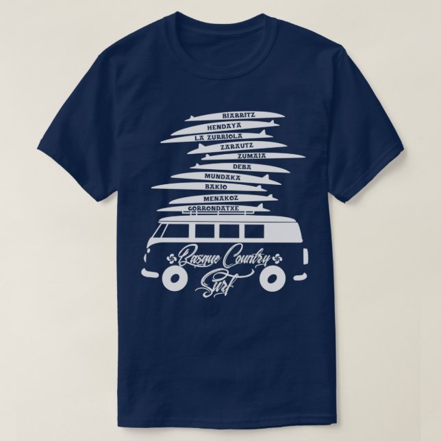 T-shirt Surf BASQUE (Design devant)