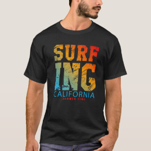 T-shirt Surf California Summer Time Tee, Surf Adven