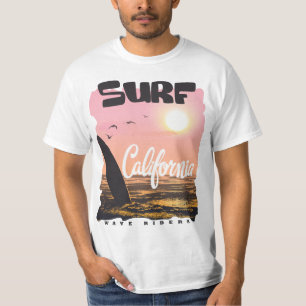 T-shirt Surf California Wave Rider