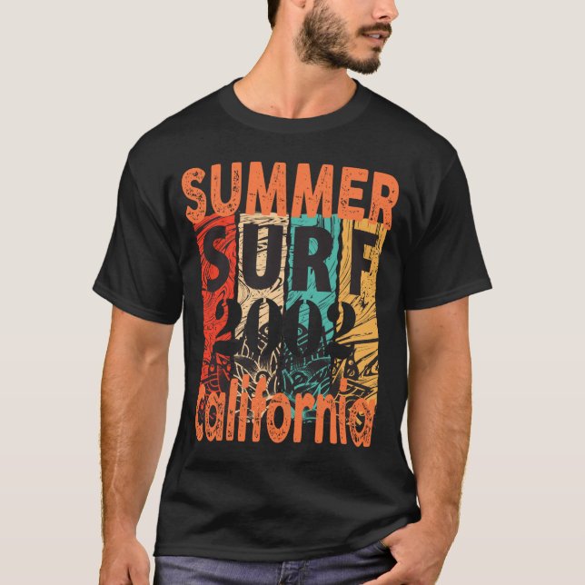 T-shirt Surf Californie - Été 2022 - Été 2022  (Devant)