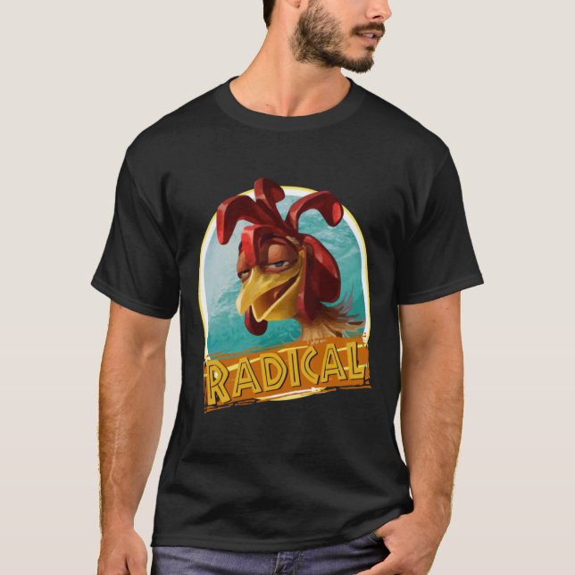 T-shirt Surf Chicken Joe - Citation radicale (Devant)