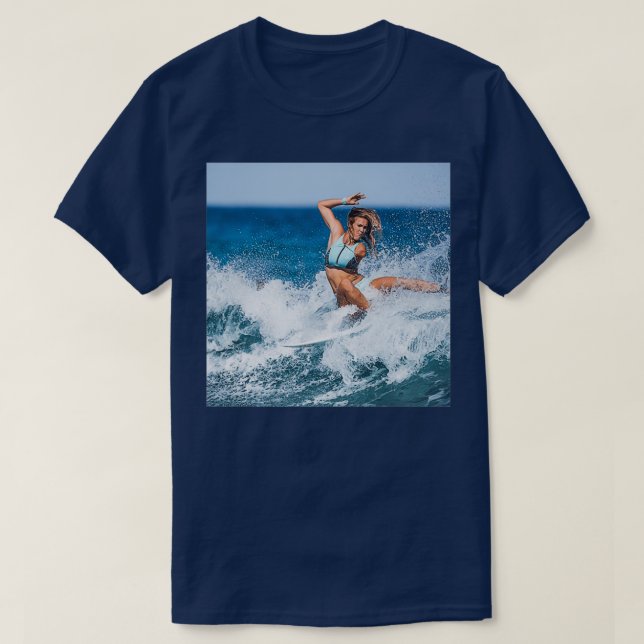 T-shirt Surf de Bethany (Design devant)