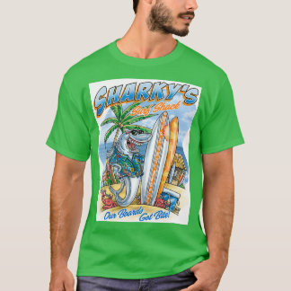 T-shirt surf de requins