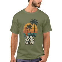 Surf de sable de soleil - Vibes de plage Vintage r