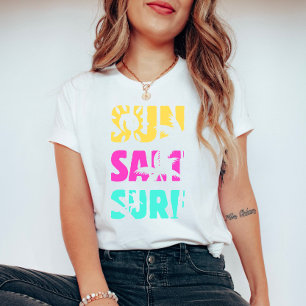 T-shirt Surf de sel solaire - Vibes d'été
