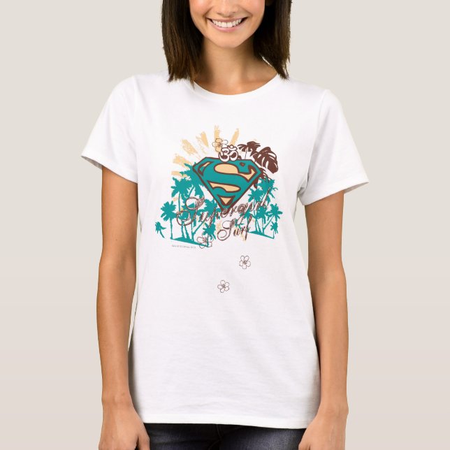T-shirt Surf de Supergirl (Devant)
