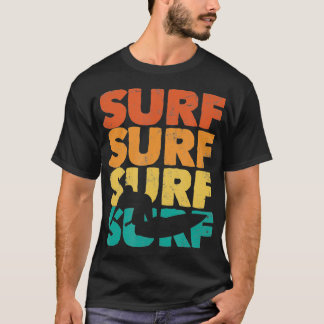T-shirt Surf de surf Retro Surfer Vintage Surfboard