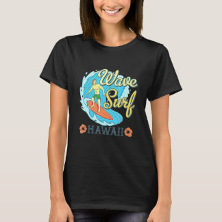 T-shirt Surf de vague Hawaii