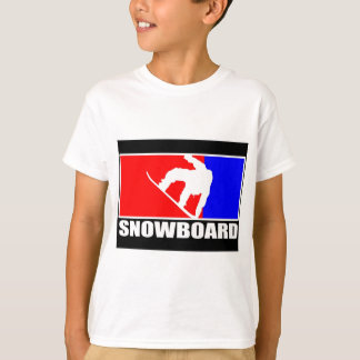T-shirt surf des neiges