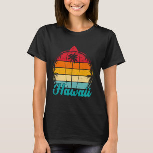 T-shirt Surf d'été Surf Vintage Hawaii Beach Surf