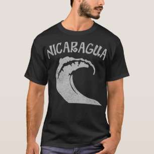 T-shirt Surf du Nicaragua vintage