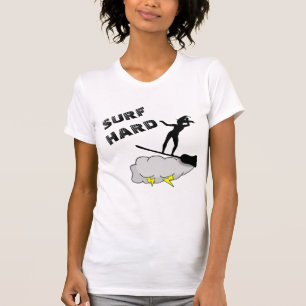 T-shirt Surf Dur Comme Une Sorcière