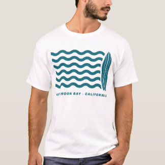 T-shirt Surf Half Moon Bay, la Californie