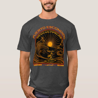 T-SHIRT SURF MEXICAN PIPELINE PUERTO ESCONDIDO