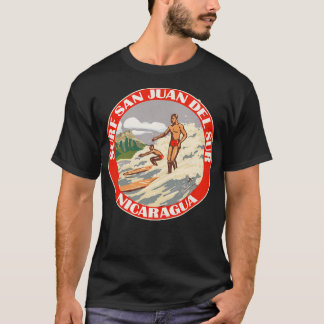 T-shirt Surf Nicaragua San Juan Del Sur Vintage voyage