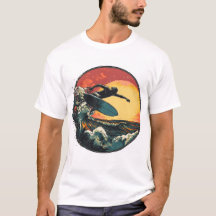 T-shirt surf n'Roll