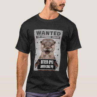 T-shirt Surf Otter 841 Recherché Pour Long Board Larceny S