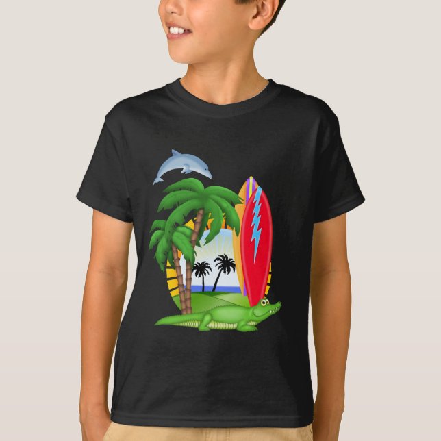 T-shirt Surf Paradise - SRF (Devant)