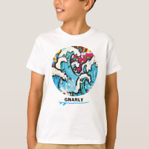 T-shirt Surf sauvage