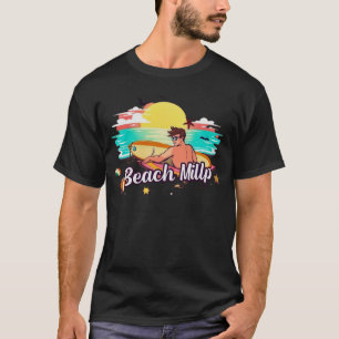 T-shirt Surf, soleil et divertissement