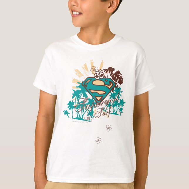 T-shirt Surf Supergirl (Devant)