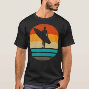 T-shirt Surf Surf Surf Surf Sunset les années 70 80s Surfe