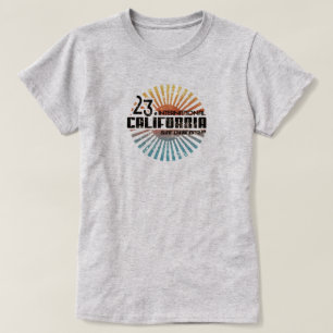 T-shirt SURFANT de CHAMPIONNAT de la CALIFORNIE