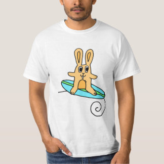 T-shirt surfant de lapin