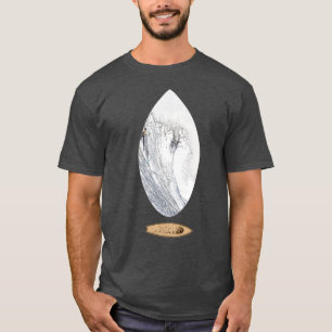 T-shirt surfeando maverick